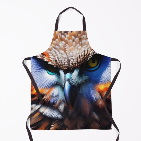 Item preview, Brown Owl Close Up, Ai Generated Art designed and sold by ACC .