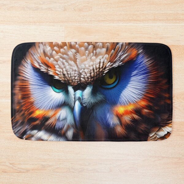 Item preview, Brown Owl Close Up, Ai Generated Art  designed and sold by ACC .