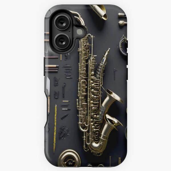 Item preview, Saxophone Props Knolling designed and sold by Eds-Art.
