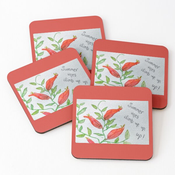 Item preview, Etegami Japanese Watercolor Summer Vines designed and sold by EtegamiJourney.