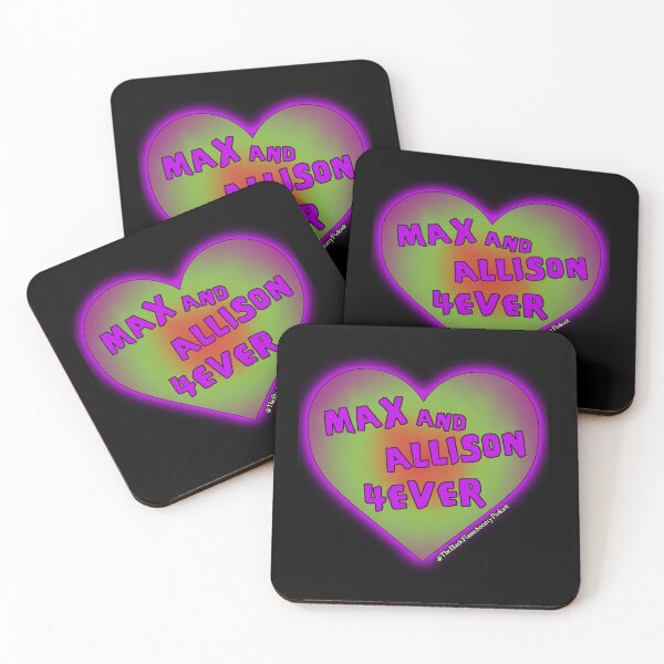Item preview, Max and Allison 4Ever Tie Dye Heart designed and sold by The Black Flame  Society Podcast.
