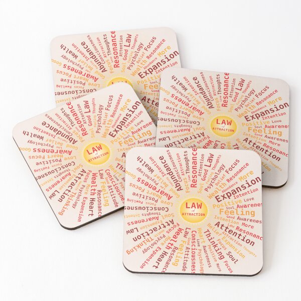 Item preview, Law of Attraction Word Cloud Sun Shape Yellow and Orange Colors designed and sold by WinfinityDesigns.