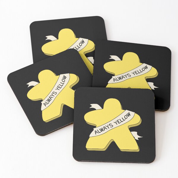 Item preview, Always Yellow Meeple Board Game designed and sold by pixeptional.