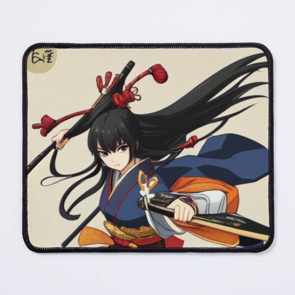 Item preview, Samurai Female  and Male Warrior sin Anime Style- Essential T-shirt  designed and sold by PatriciaReyes.