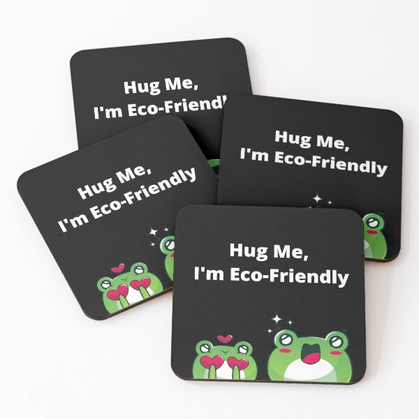 Aperçu de l'œuvre Hug me i'm eco-friendly, friendly gifts créée et vendue par Mateusz Majcherek.