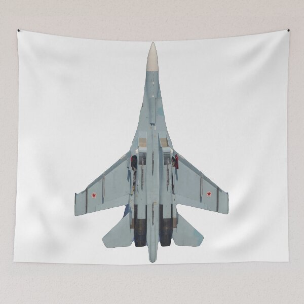 Item preview, Sukhoi Su 27 Flanker Fighter Jet Underbelly Russian Air Force designed and sold by AfterburnerOne.