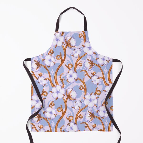 Item preview, Floral pattern of cotton plant designed and sold by liiafis.