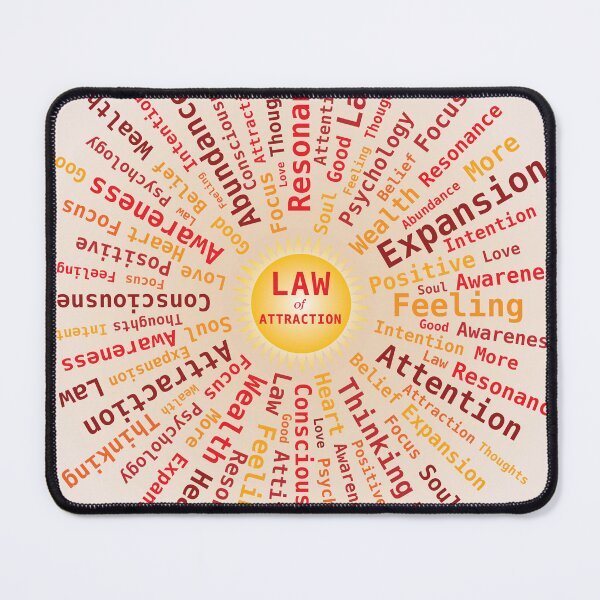 Item preview, Law of Attraction Word Cloud Sun Shape Yellow and Orange Colors designed and sold by InfinityDsigns.