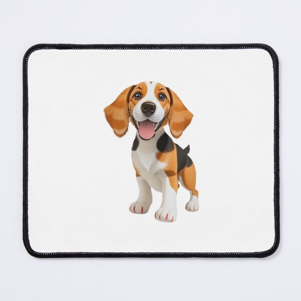 Item preview, Cute beagle dog puppy beagles mom dad vintage cartoon designed and sold by w1ckerman.