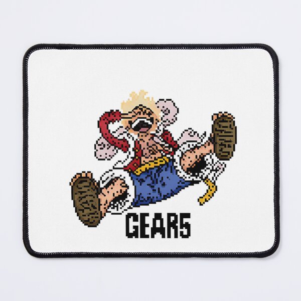 Item preview, One Piece Monkey D. Luffy Gear 5 Pixel Art designed and sold by AnimeGamingDeco.