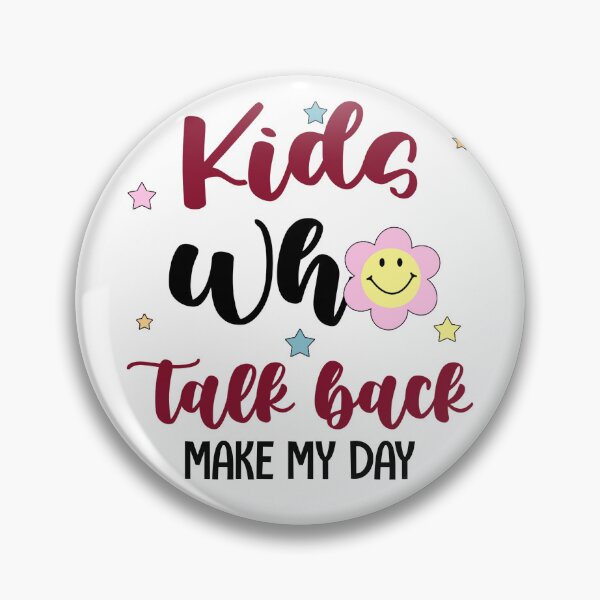 Item preview, Kids Who Talk Back Make My Day Speech Language Pathologist Gifts For Women Men, Speech Pathology Week Appreciation Gifts For Speech Therapist, SLPA designed and sold by medroc.