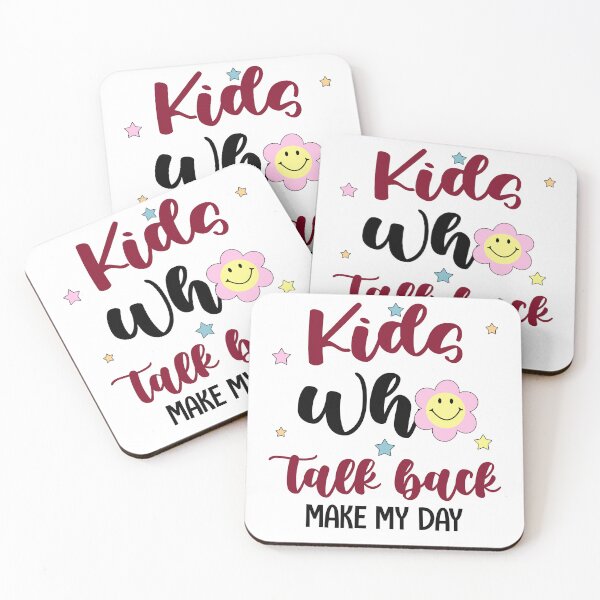 Item preview, Kids Who Talk Back Make My Day Speech Language Pathologist Gifts For Women Men, Speech Pathology Week Appreciation Gifts For Speech Therapist, SLPA designed and sold by medroc.