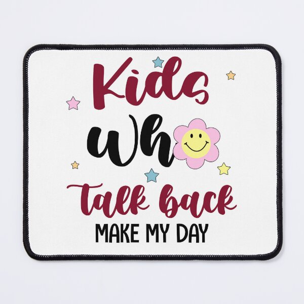 Item preview, Kids Who Talk Back Make My Day Speech Language Pathologist Gifts For Women Men, Speech Pathology Week Appreciation Gifts For Speech Therapist, SLPA designed and sold by medroc.