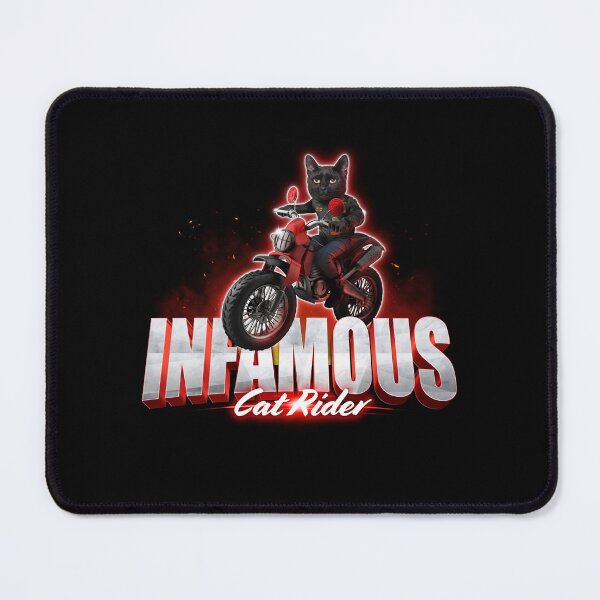 Item preview, Infamous Cat Rider designed and sold by monothatthat.