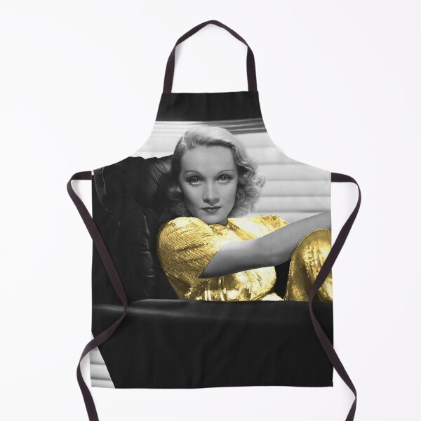 Item preview, Marlene Dietrich in a golden dress designed and sold by carmencuarzo.