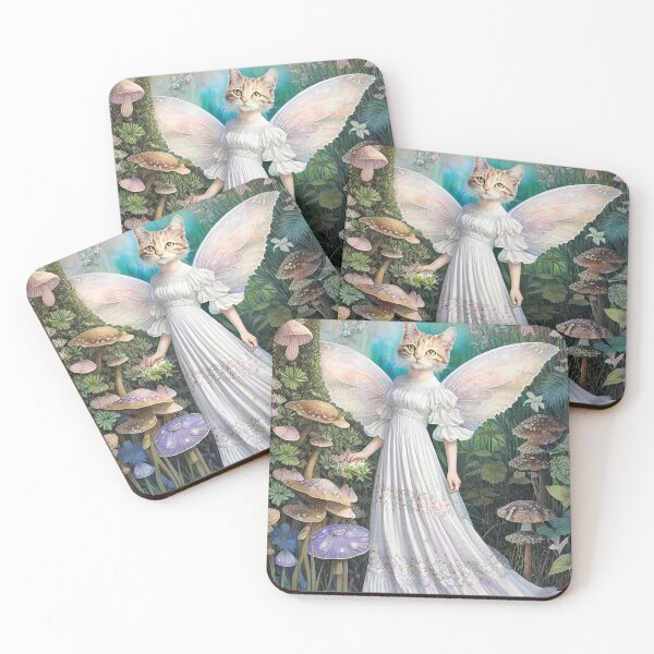 Item preview, Cat Fairy of the mushrooms designed and sold by Babee-24.