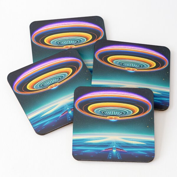 Item preview, Area 51 – Trippy Retro UFO 5 designed and sold by Benito Del Ray.
