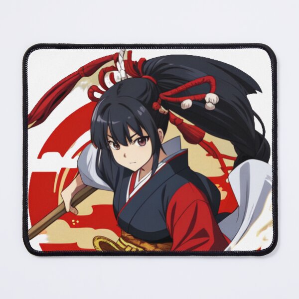 Item preview,  Samurai Female Warrior in Anime Style- Essential T-shirt  designed and sold by PatriciaReyes.