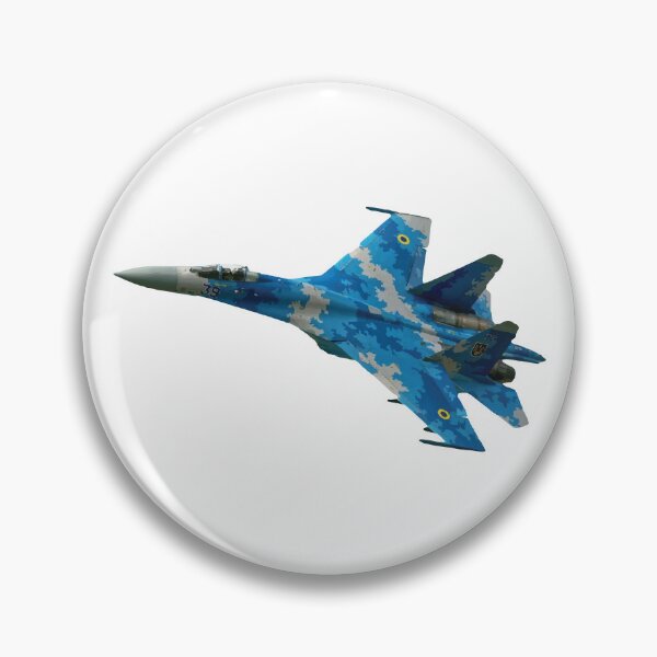 Item preview, Sukhoi Su 27 Flanker Fighter Jet turning left Russian Air Force designed and sold by AfterburnerOne.