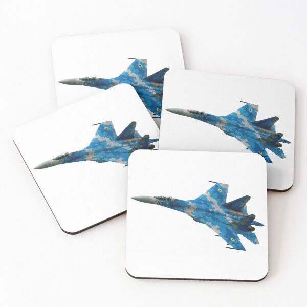 Item preview, Sukhoi Su 27 Flanker Fighter Jet turning left Russian Air Force designed and sold by AfterburnerOne.
