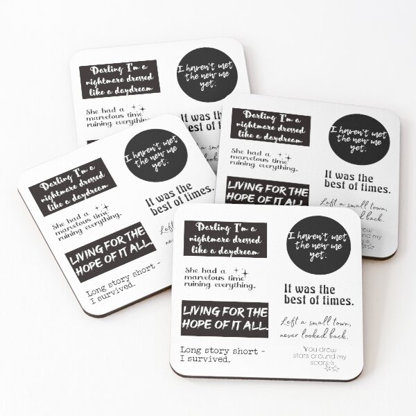 Item preview, Lyrics Marvelous Time Long Story Short Left a Small Town designed and sold by ShoniwDesigns.