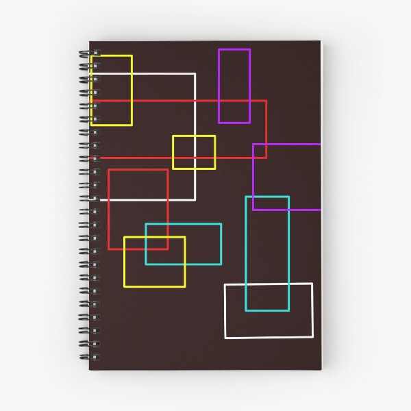Item preview, Geometric lines in the form of phosphorescent squares  designed and sold by Shadyshoo.