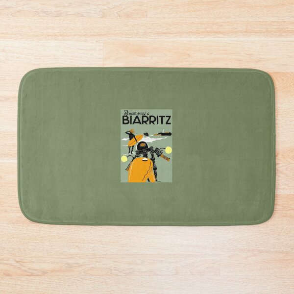 Item preview, BIARRITZ ; Vintage Travel Advertising Print   	 designed and sold by vgpjxkskdp93.