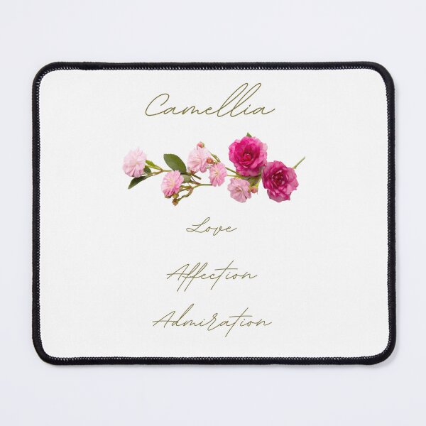 Item preview, Camellia flower, love, affection and admiration designed and sold by Lyoubi.