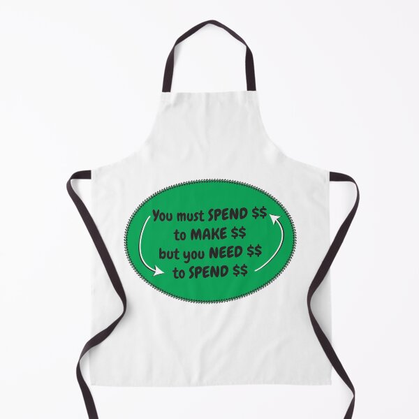 Item preview, Spend Need Make Money designed and sold by Karen Wood.