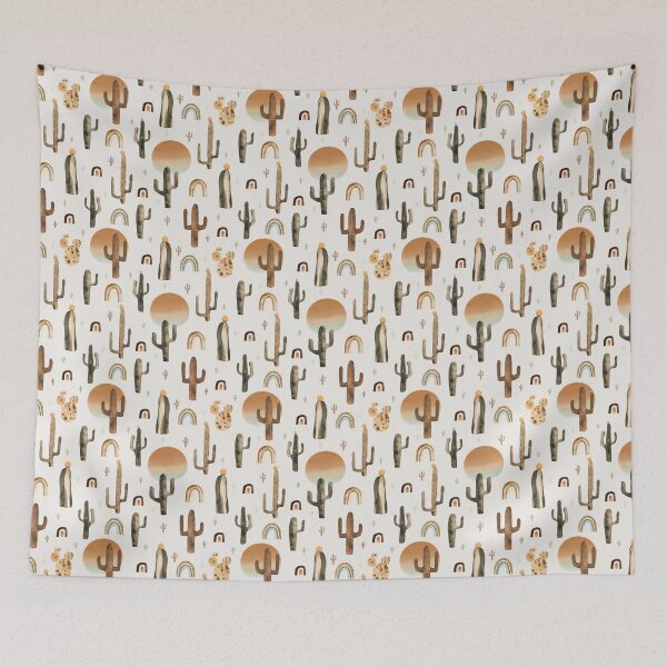 Item preview, Boho Desert - Cacti designed and sold by TheMirwoForest.