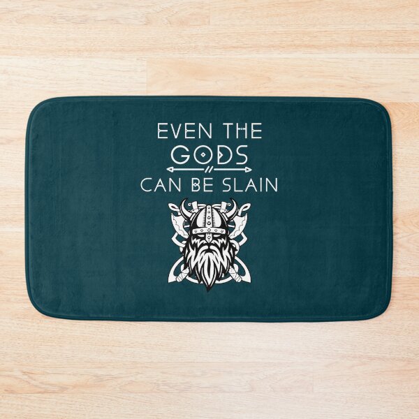 Item preview, Even the Gods Can be Slain - Viking  Nordic Quote   designed and sold by KhariOmearaa.