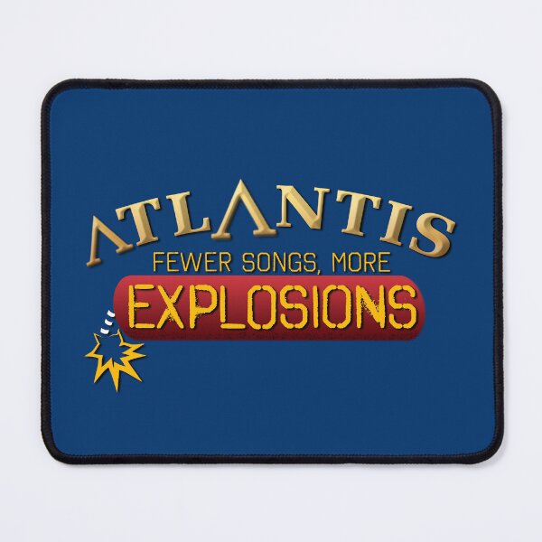 Item preview, Atlantis: Fewer Songs, More Explosions designed and sold by Raymond3845.