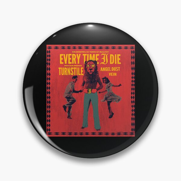 Item preview, For Men Women Every Time I Die Retro Wave designed and sold by TamarRuby.