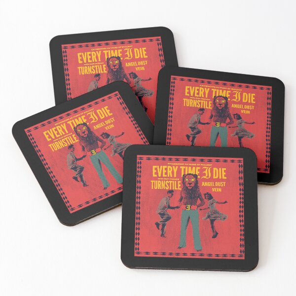 Item preview, For Men Women Every Time I Die Retro Wave designed and sold by TamarRuby.