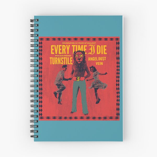 Item preview, For Men Women Every Time I Die Retro Wave designed and sold by TamarRuby.