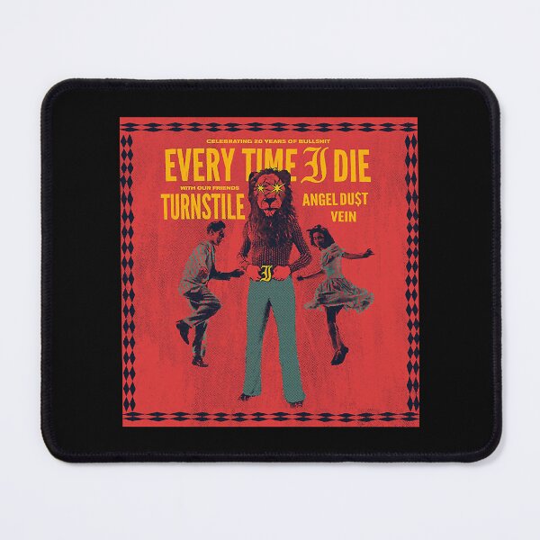 Item preview, For Men Women Every Time I Die Retro Wave designed and sold by TamarRuby.