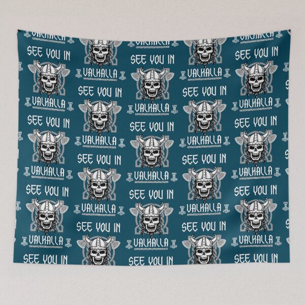 Item preview, See you in Valhalla Viking quote      designed and sold by KhariOmearaa.