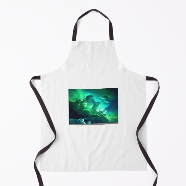 Item preview, Green blue cosmic sky atmosphere designed and sold by Fundigitalart.
