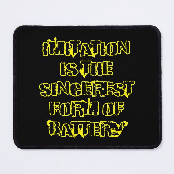 Item preview, Imitation is the Sincerest Form Of Battery designed and sold by TamarRuby.