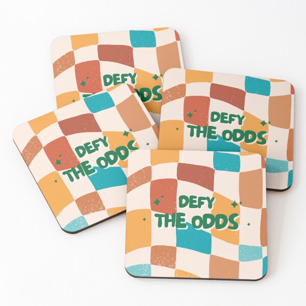 Item preview, Defy the Odds designed and sold by FLUFFandBEYOND.