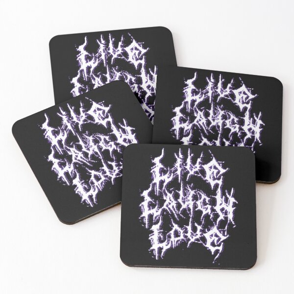 Item preview, Live laugh love death metal designed and sold by TamarRuby.