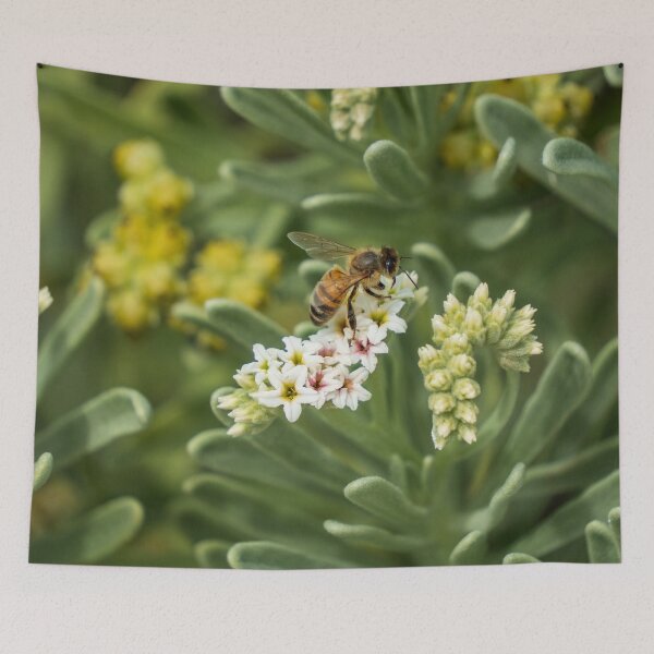 Item preview, Bee on Sea Lavender designed and sold by TinyDinoDesigns.