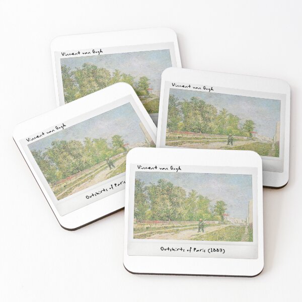 Item preview, Vincent van Gogh - Outskirts of Paris - 1887 (Paris) designed and sold by polart-film.