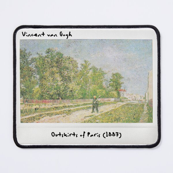 Item preview, Vincent van Gogh - Outskirts of Paris - 1887 (Paris) designed and sold by polart-film.