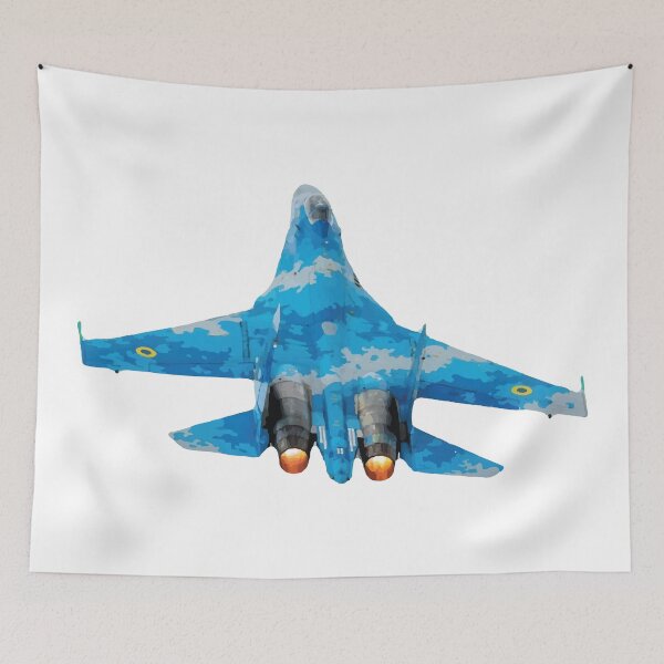 Item preview, Sukhoi Su 27 Flanker Fighter Jet Vertical takeoff Russian Air Force designed and sold by AfterburnerOne.