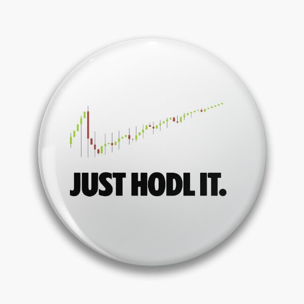 Artikelvorschau, Just Hodl It – Von Nikey inspirierte Krypto-Aktien entworfen und verkauft von saifdesigns.