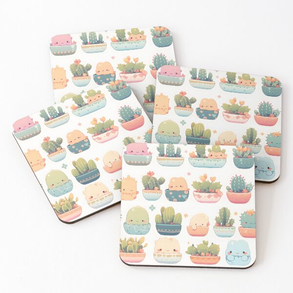 Item preview, Adorable Lovely Cactus Delight Bright designed and sold by 18tokwa.