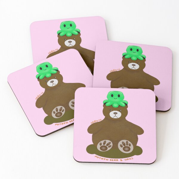 Item preview, Potato Bear & Yaki designed and sold by cddlydotco.