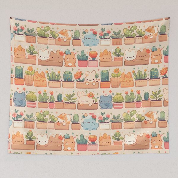 Item preview, Lovely Cactus Plant Arts designed and sold by 18tokwa.