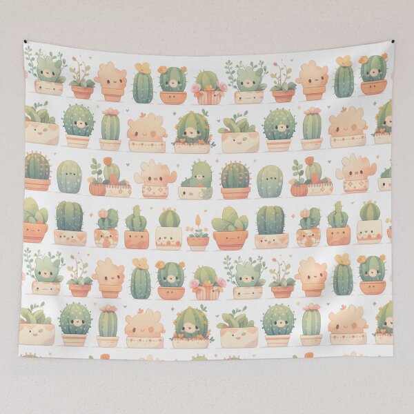 Item preview, Cactus Kawaii Pretty Cactusses designed and sold by 18tokwa.